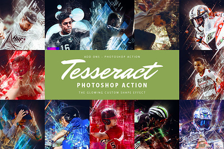 Tesseract Photoshop Action