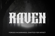 Raven Gothic Blackletter Font, a Blackletter Font by OWPictures (Thumbnail 1 of 10)