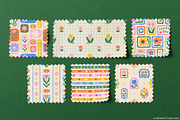 Patchwork Florals: Pattern Set, a Pattern Graphic by Dedraw Studio (Thumbnail 2 of 13)