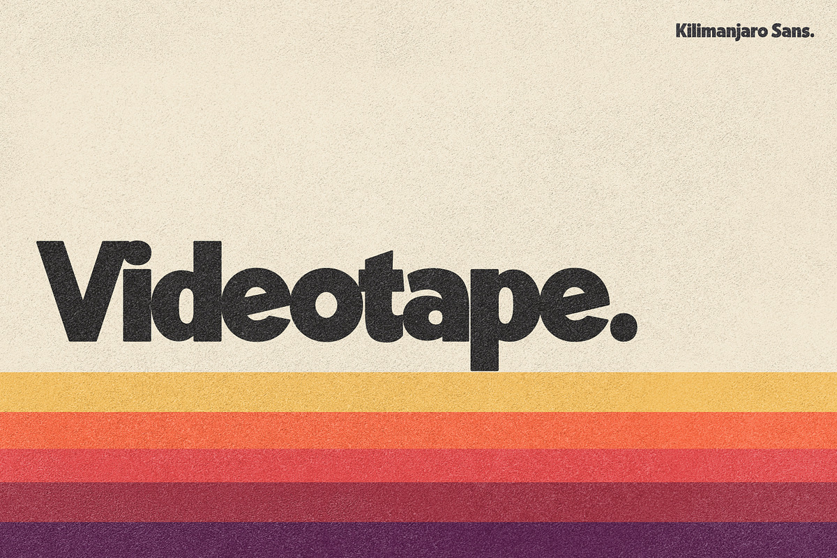 Kilimanjaro Sans (36 fonts), a Font by Nicky Laatz (Photo 50 of 75)