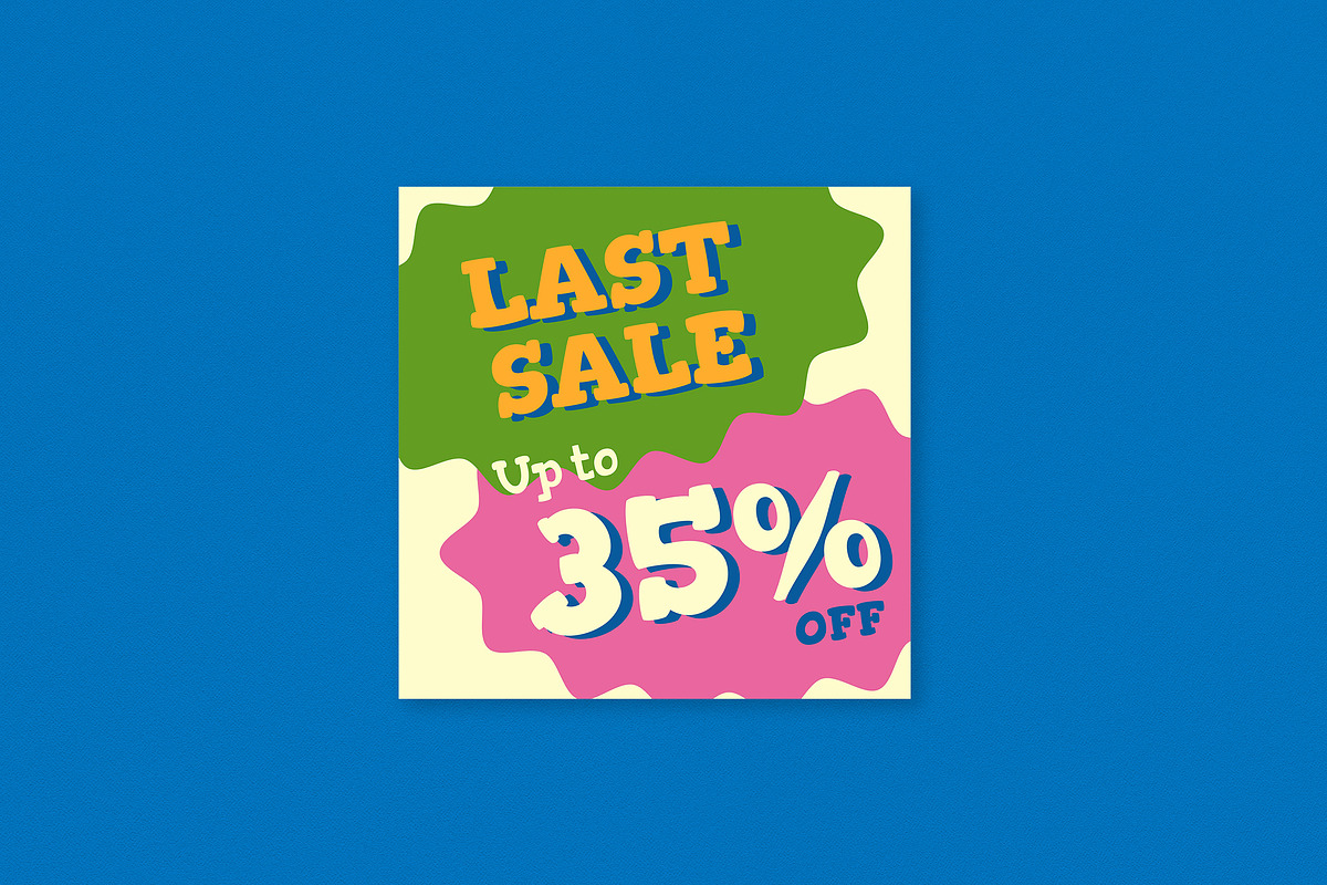 Aesthetic Spring Break Sale Banner, an UI Kit Template by graphicook (Photo 6 of 6)