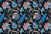 A set of seamless patterns in orient, a Pattern Graphic by Designs by Helen Trupak (Thumbnail 2 of 4)