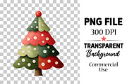 Whimsical Christmas Clipart, an Illustration by Watercolor design (Thumbnail 4 of 6)