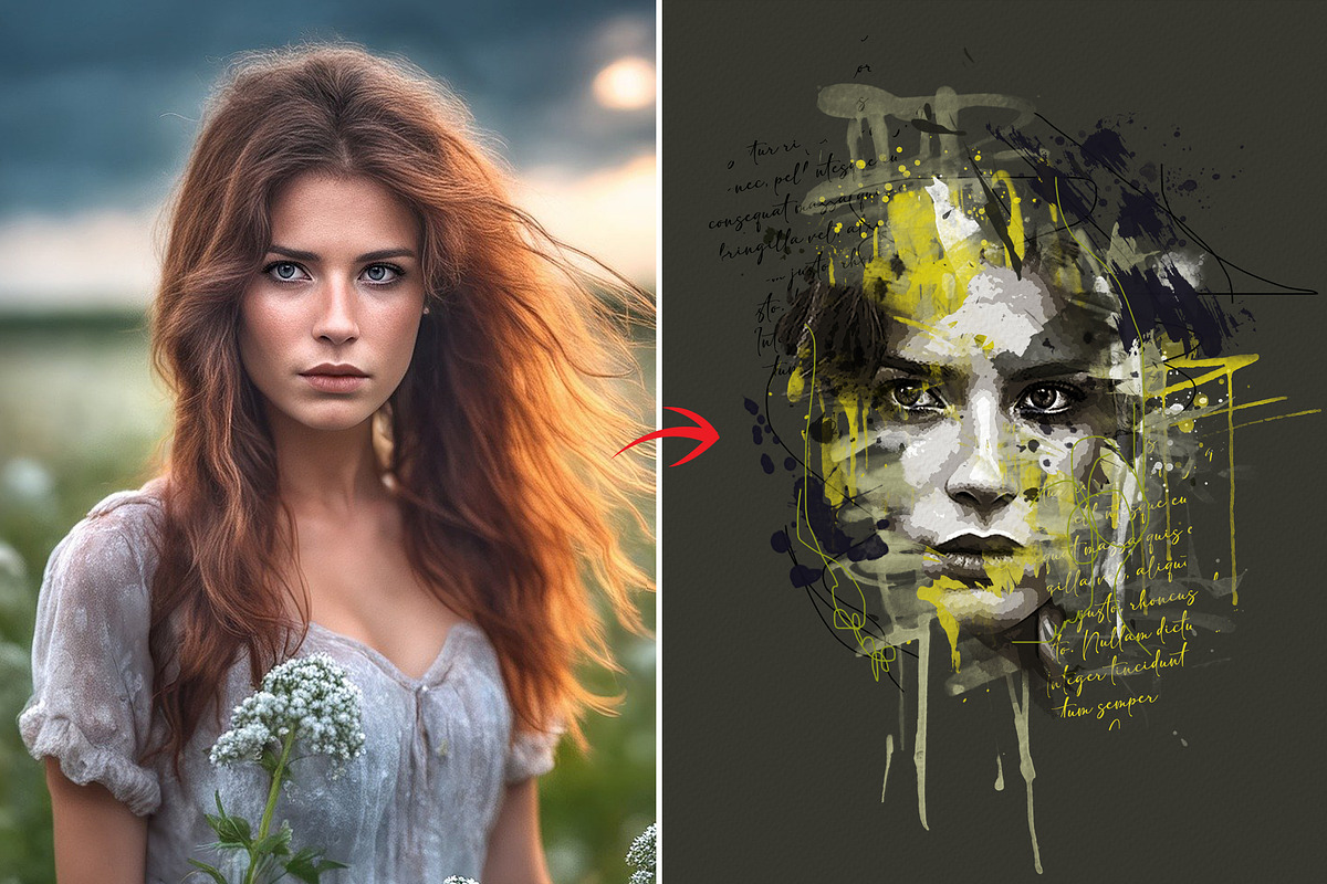 Watercolor Inspired Photo Effect, an Action Add-On by Photoshop Action (Photo 3 of 12)