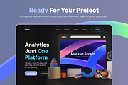Webby - 3D Phone Scene Mockups, an Object 3D Model by Illustraly Design (Thumbnail 5 of 7)