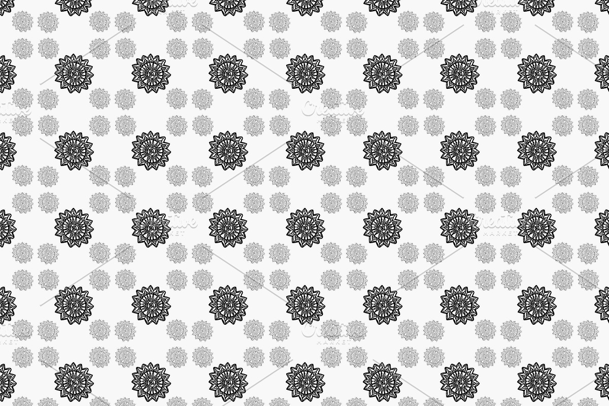 Black and White Patterns, a Pattern Graphic by Alexandra Fulger (Photo 9 of 21)