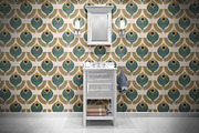 70's Retro Damask Geometric Pattern, a Pattern Graphic by StudioGlouna (Thumbnail 9 of 9)