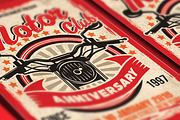 Motor Club Anniversary Event Flyer, a Flyer Template by Muhamad Iqbal hidayat (Thumbnail 3 of 3)