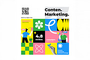 Modern Geometric Creative template, an Education Illustration by Creative Graphics (Thumbnail 3 of 12)