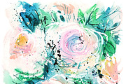 bundle: 12 flowers in a square, a Texture Illustration by coconut_forest (Thumbnail 12 of 13)
