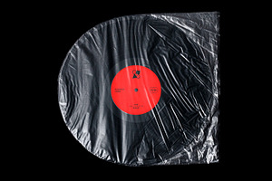 Vinyl in Plastic Mockup