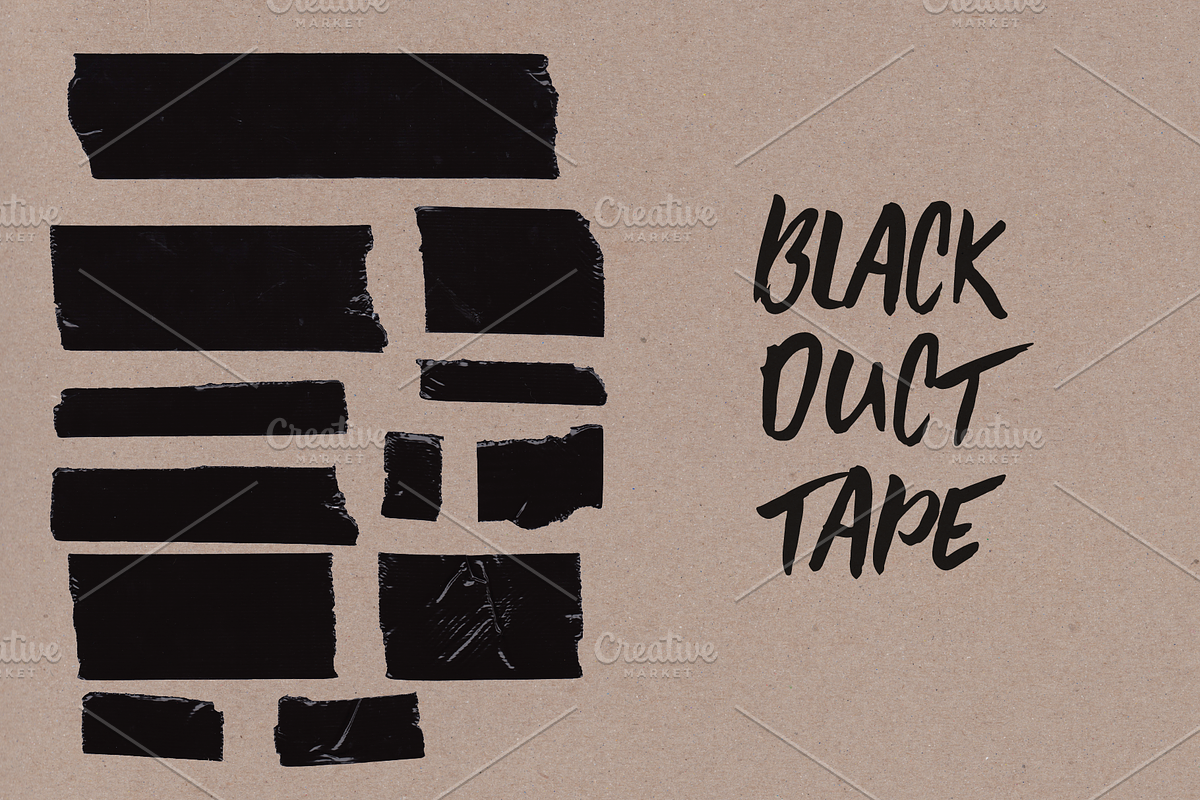 Duct & Masking Tape Super Pack! +, an Object Graphic by Linepup Design Co. (Photo 2 of 5)