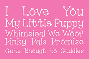 Bonelov – Lovely Bone Shaped Font, a Font by TypeTasty Font (Thumbnail 4 of 9)