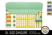 Slimline DL Envelope SVG Cut File, an Invitation Template by Clikchic Designs (Thumbnail 4 of 4)