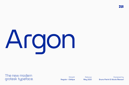 Argon, a Sans Serif Font by Unio Designs