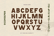 Marsh Hen Font, a Sans Serif Font by Chelsea Burkett (Thumbnail 2 of 7)
