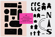 Paper & Scribbles Pack for Collage 3, an Object Graphic by Ana's Fonts (Thumbnail 9 of 11)