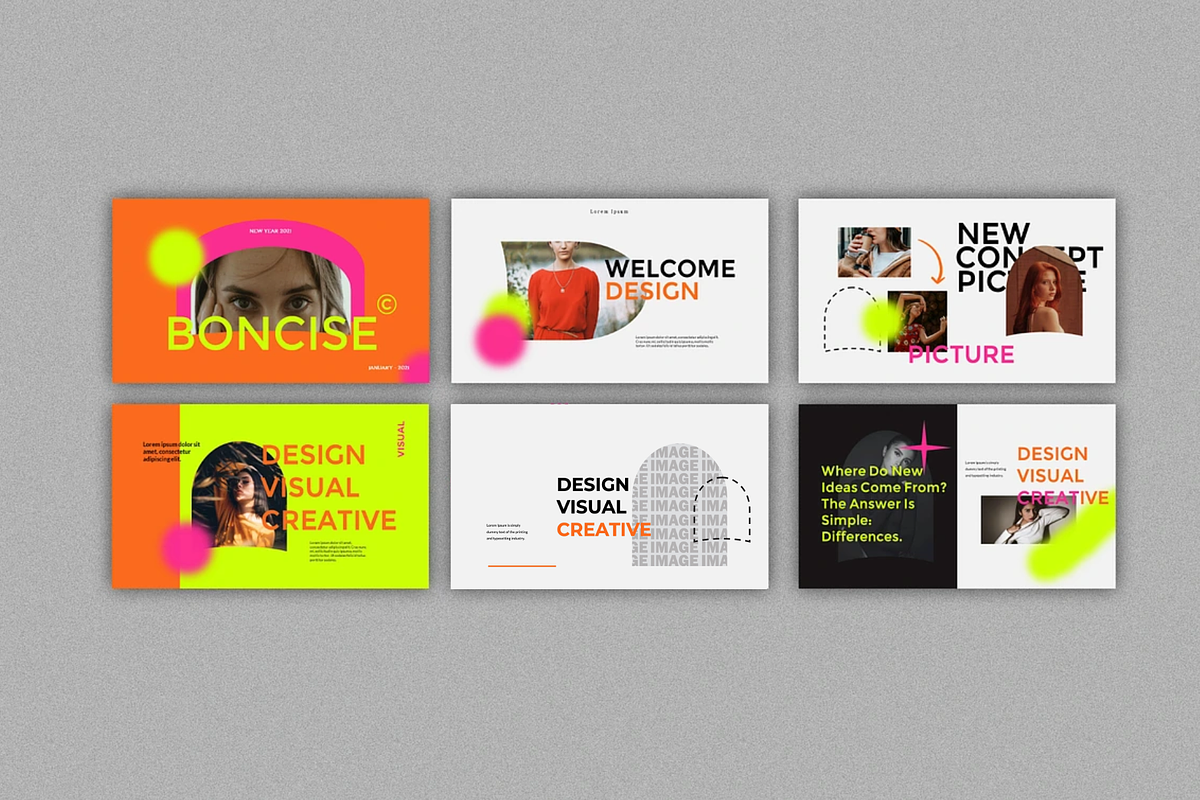 Boncise Google Slide Template, a Presentation Template by Spesifikstd (Photo 5 of 9)
