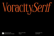 Voracity - Serif Display Font, a Serif Font by Brainwaves.Studio (Thumbnail 1 of 9)
