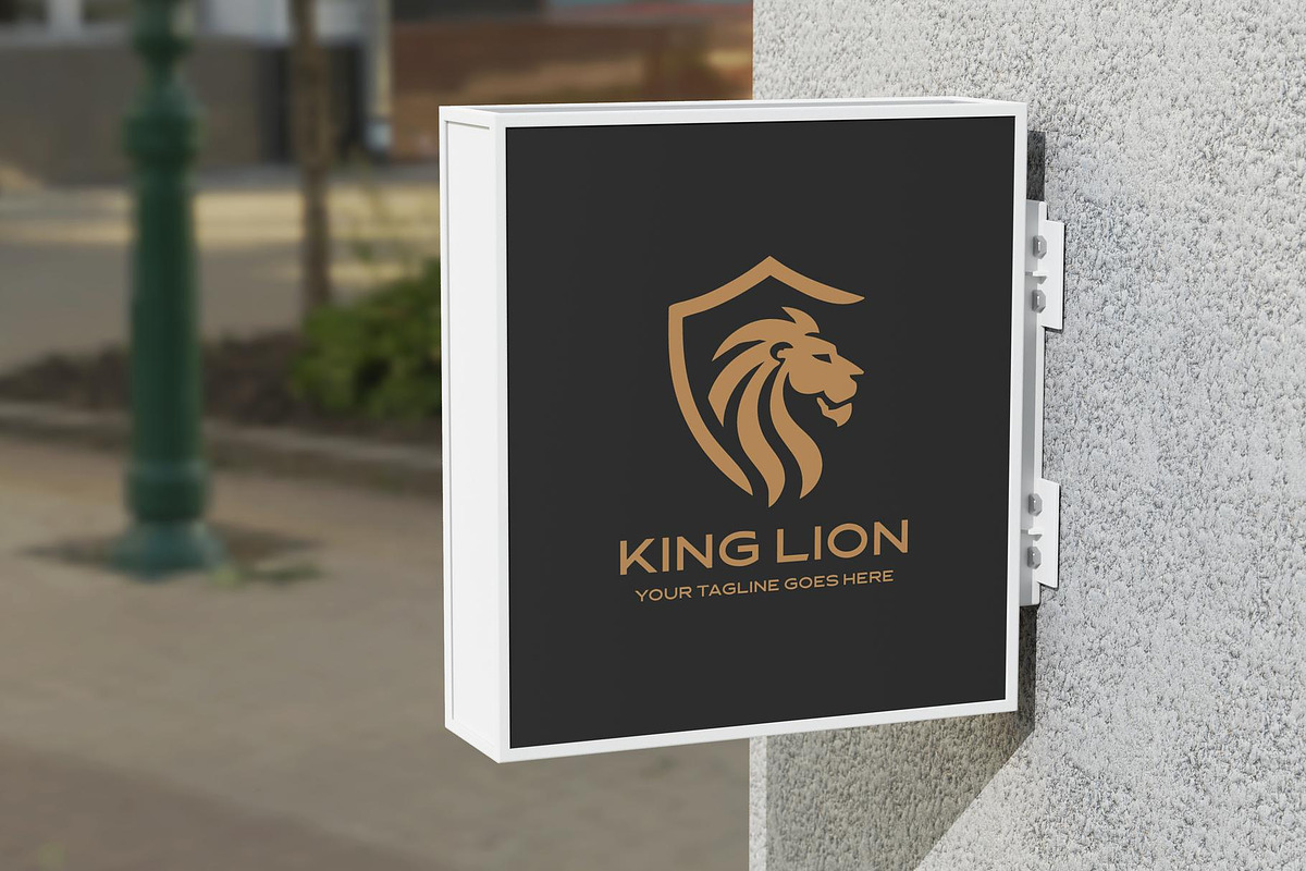 Modern Lion Logo Design, a Branding & Logo Template by YUDesignStore (Photo 8 of 8)