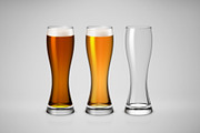 Empty Beer Glass Mockup, a Product Mockup by PSD Market (Thumbnail 14 of 18)