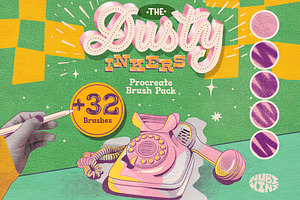 Dusty Inkers for Procreate