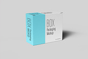 Box Packaging Mockup - 12 views, a Packaging Mockup by Illusiongraphic (Thumbnail 2 of 26)