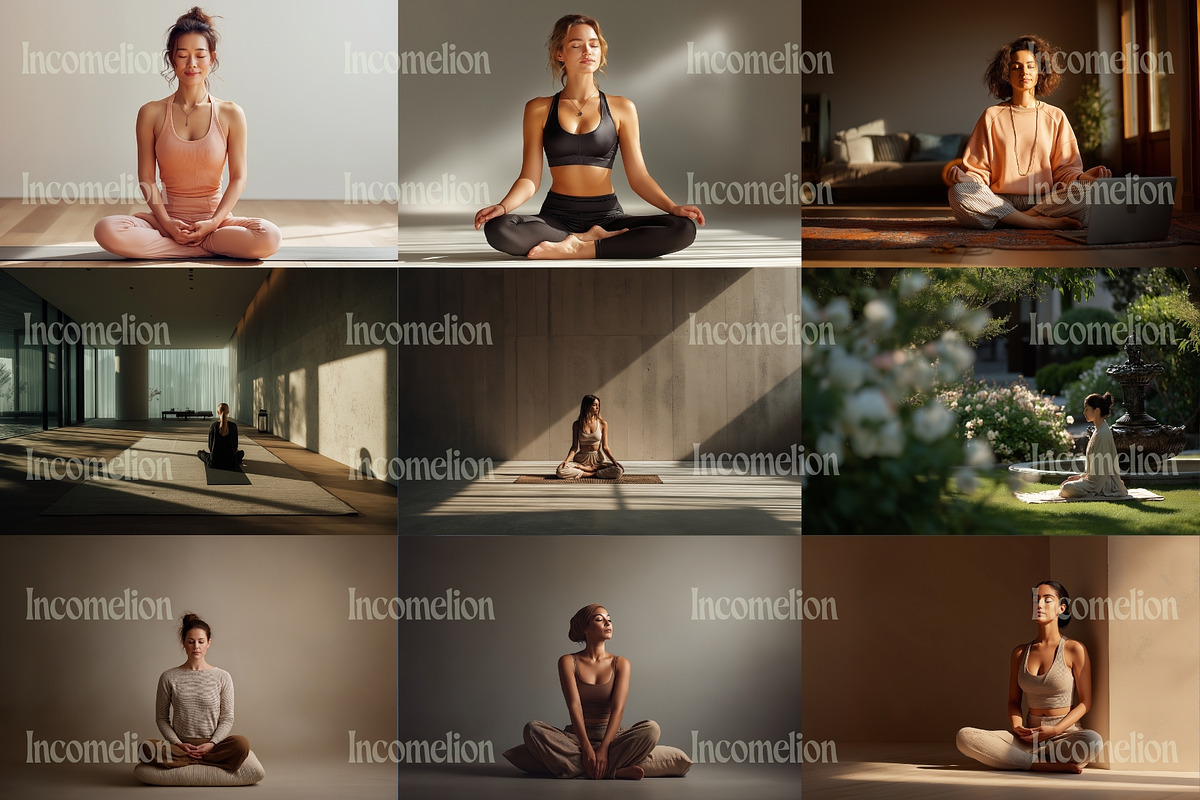 60 Authentic Meditation Stock Photos, a Sports & Recreation Photo by Incomelion (Photo 12 of 12)