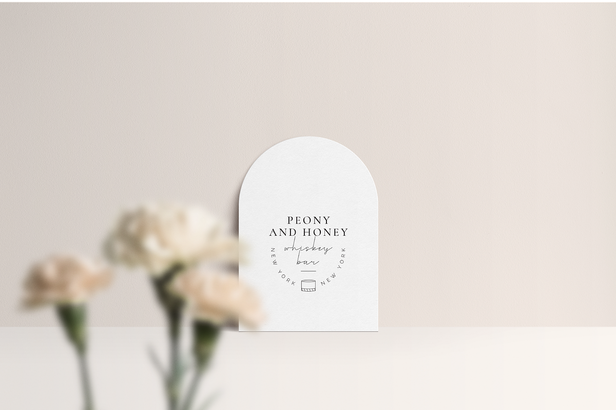 Peony and Honey Modern Logo Kit, a Branding & Logo Template by Forth and Wild (Photo 4 of 10)