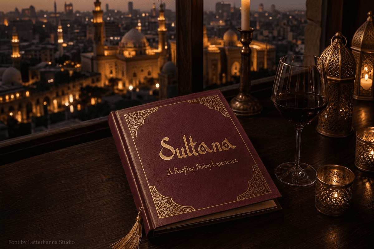 Abu Dhabi Solstice Font, a Handwritten Font by Letterhanna Studio (Photo 6 of 11)