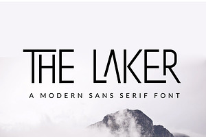 The Laker - Ligature Sans Serif Font