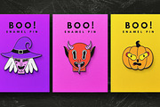 BOO! - Halloween Collection, a Seasonal Illustration by Leila Divine (Thumbnail 6 of 19)