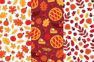 12 Thanksgiving Day Patterns Bonus