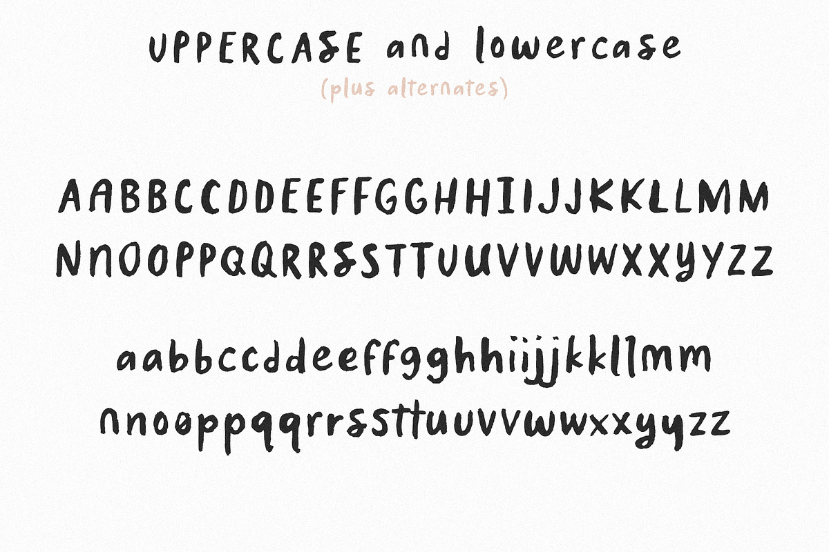 Larkspur | A Textured Quotes Font, a Font by Jen Wagner Co (Photo 12 of 15)