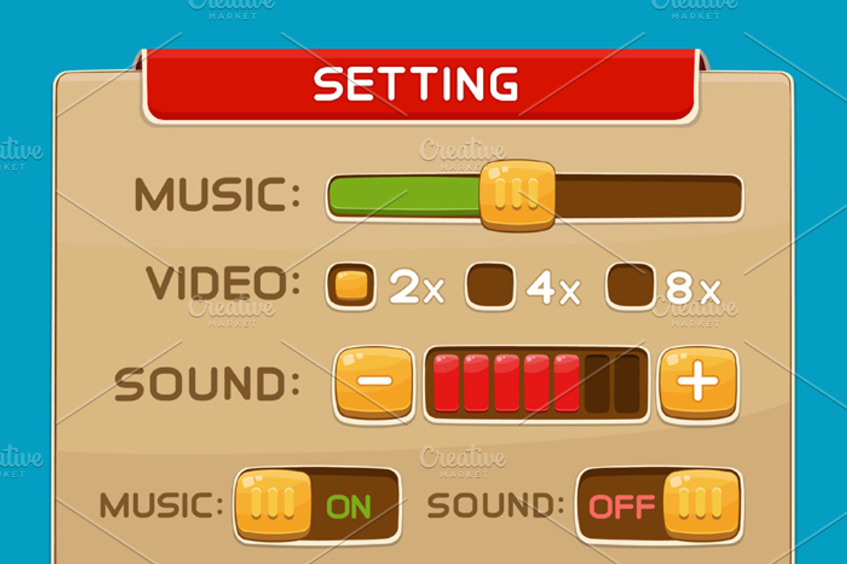 Graphical User Interface Set, an Icon by Saranai Store (Photo 3 of 6)
