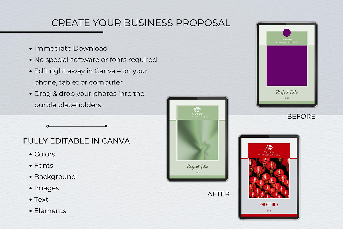 Business Proposal Canva Template, a Magazine Template by B2 Studio (Photo 9 of 11)