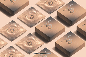 Condom Packaging Mock-ups