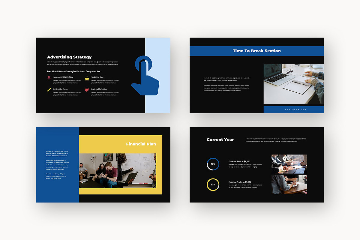Qema : Startup Plan Google Slides, a Presentation Template by Punkl Camp (Photo 14 of 16)