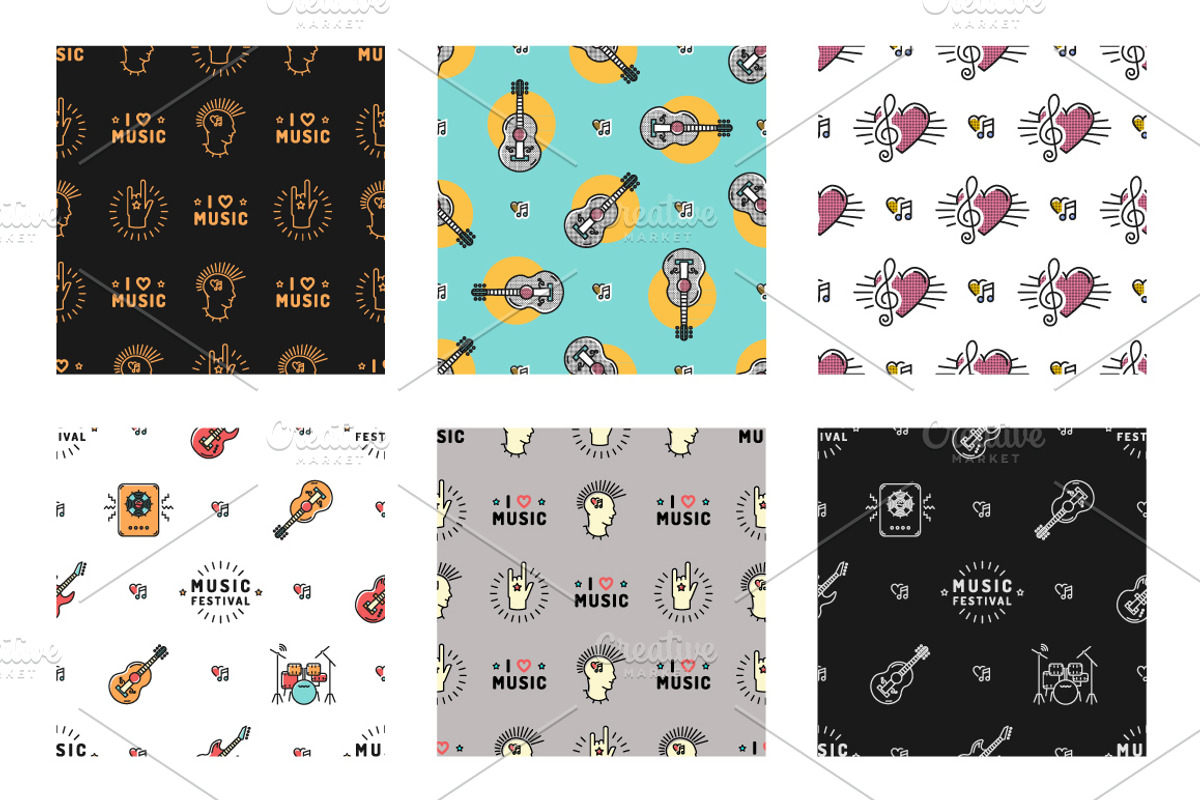 Music Mega Bundle! Icons & Graphic, an Outline Icon by ClipartMuchLove (Photo 6 of 8)