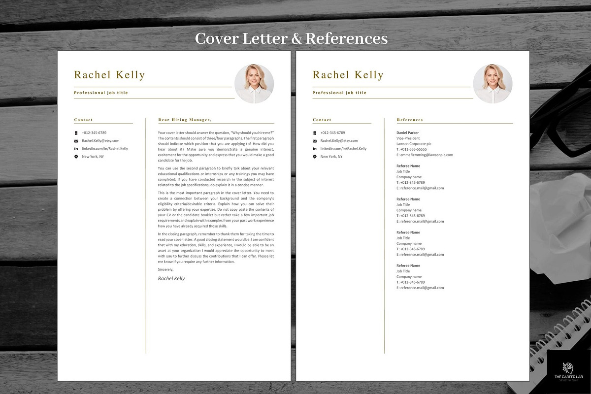 Resume/CV Template for executives, a Resume Template by The Career Lab (Photo 6 of 10)