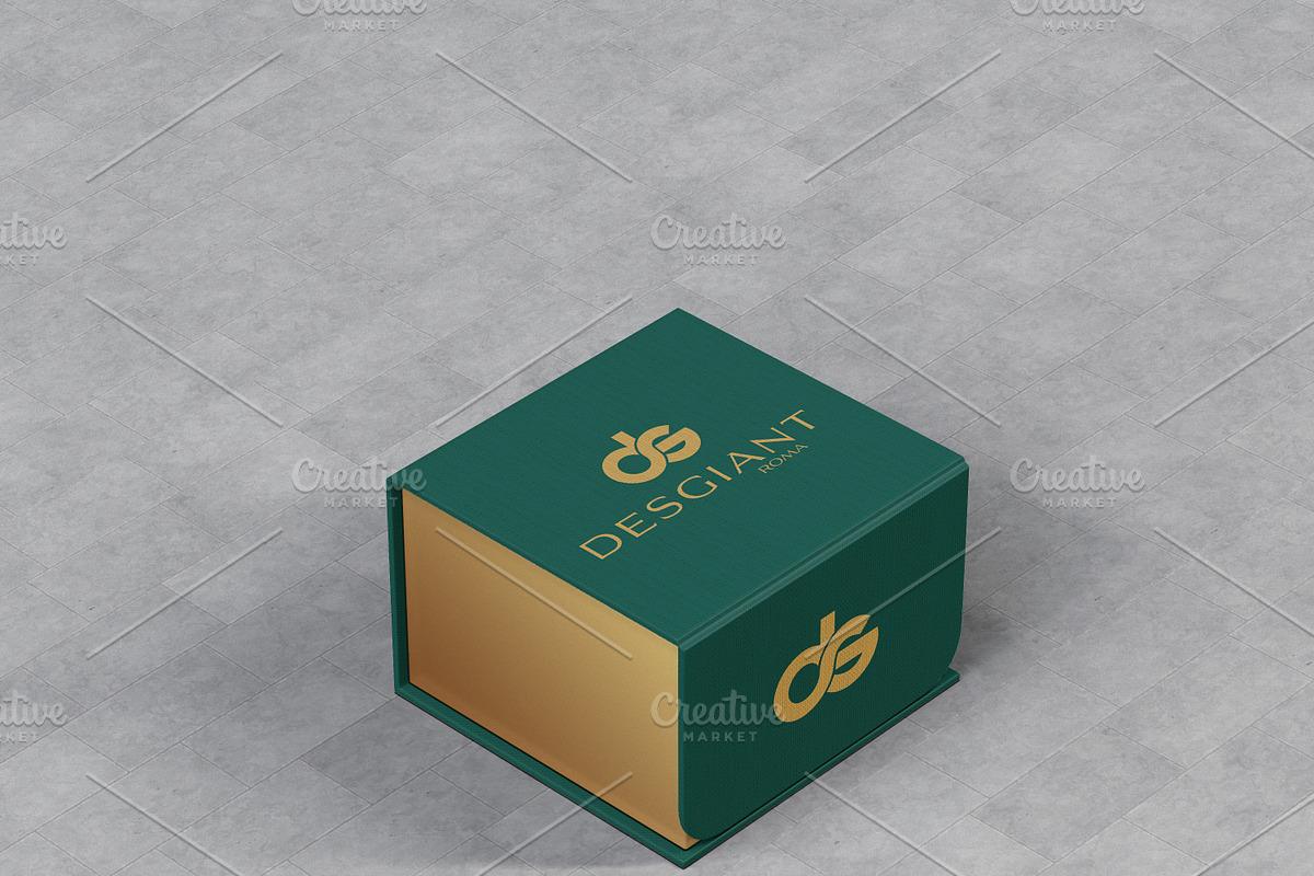 Luxury Jewellery Box Mock-Up, an Object Graphic by desgiant (Photo 1 of 10)
