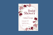 Floral Bridal Shower Invitation, an Invitation Template by Neermana (Thumbnail 3 of 4)