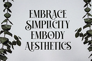 Britnes Grade - Stylish Serif, a Serif Font by Letterhend Studio (Thumbnail 2 of 9)