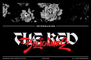 The Red Billionaire (font duo), a Blackletter Font by Rvq Type Foundry (Thumbnail 1 of 9)