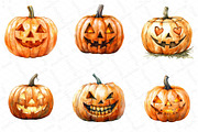 Whimsical Jack-o'-lantern Pumpkin PN, an Illustration by DreamPrint404 (Thumbnail 2 of 7)