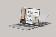 Laptop Screen Mockup, a Mockup by lamorastudio (Thumbnail 4 of 11)