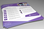 Corporate PSD flyer triangle, a Flyer Template by RudanStudio (Thumbnail 3 of 6)