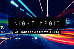 43 Night Lightroom Presets And LUTs