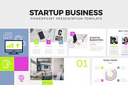 Startup Business Template, a Presentation Template by Wipavee (Thumbnail 1 of 5)