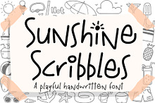 Sunshine Scribbles Font